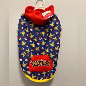 Pokemon Dog Sweater Shirt Hoodie costume size Large NWT Jazwares